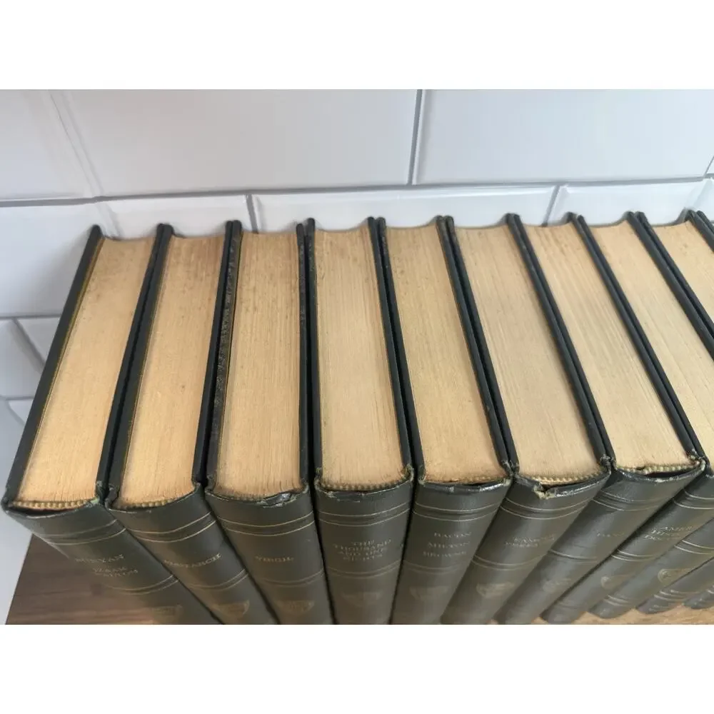 15 Volumes Harvard Classics Deluxe Registered Edition Set 1937/1938 Collection